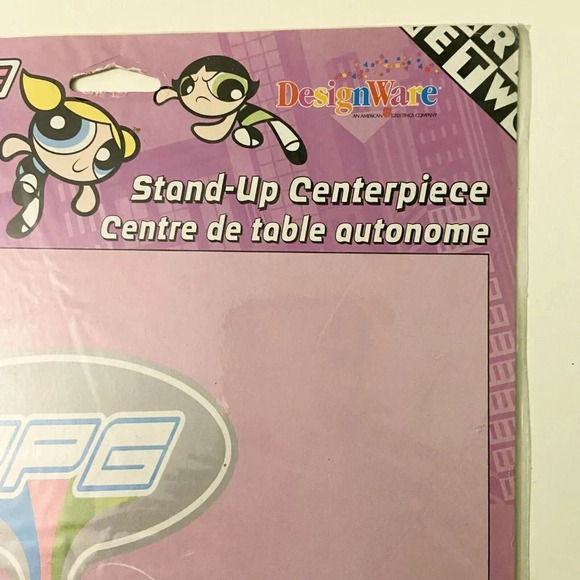 2001 Powerpuff Girls Stand Up Centerpiece Cartoon Network Characters Party Decor - Picture 11 of 16